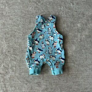 Baby Boden Puffin Overalls